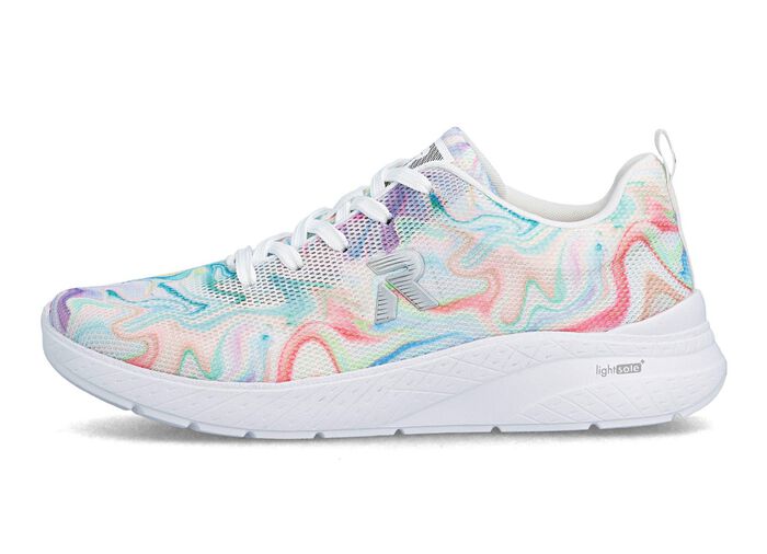 Rieker, snygga damsneakers med uttagbar fotb&auml;dd 